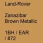 Preview: Land-Rover, Zanazibar Brown Metallic, 1BH / EAR / 872.